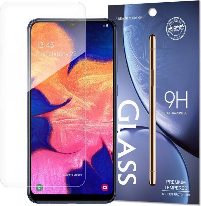 Actual product image Hurtel Tempered Glass 9H Screen Protector for Samsung Galaxy A10 (packaging - envelope) (1 Piece, Samsung Galaxy A10)