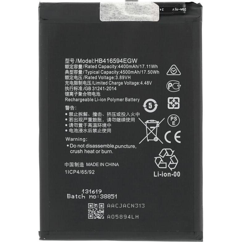 OEM MPS Akku HB416594EGW für Honor X8a, Smartphone Akku