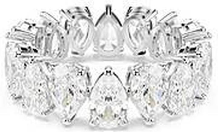 Produktbild Swarovski Matrix Vittore Ring Tropfenschliff Weiss Silber (55)