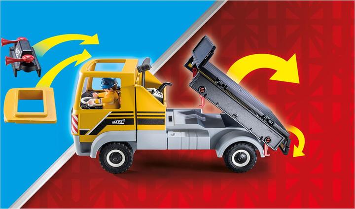 Produktbild Playmobil Baustelle mit Kipplaster (70742, Playmobil City Action)
