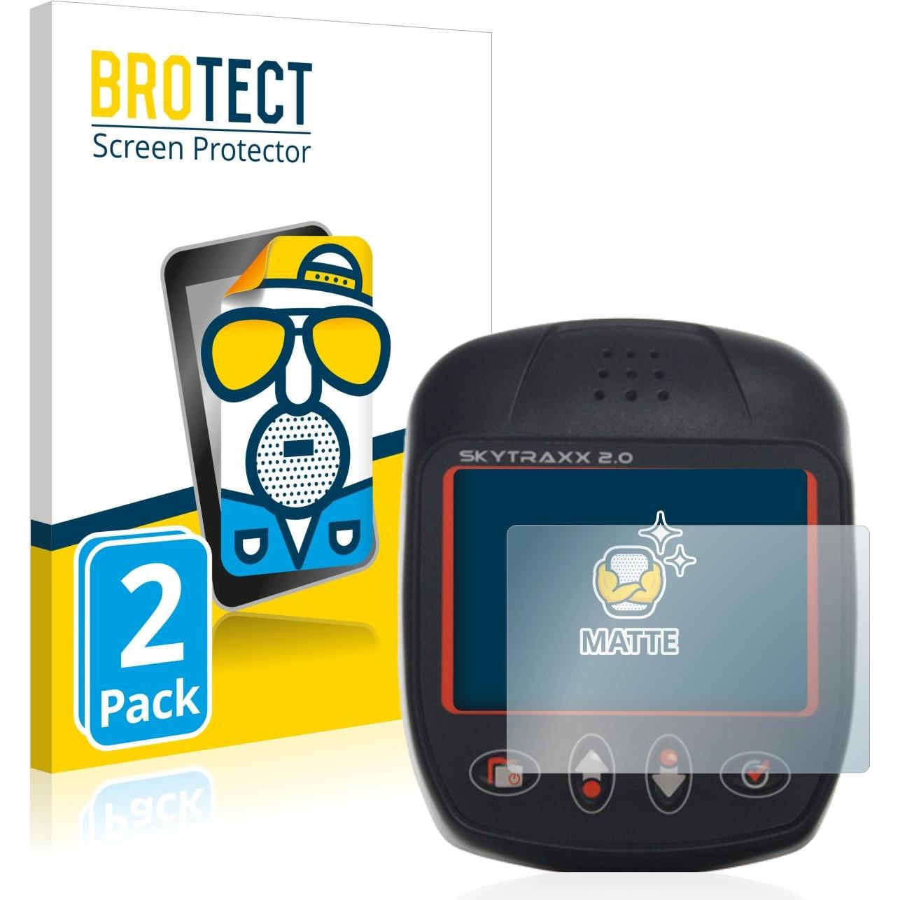 BROTECT, Fahrzeug Navigation Zubehör, Entspiegelungs-Schutzfolie Displayschutz Matt