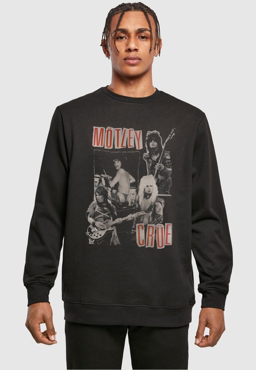 Actual product image Merchcode Motley Crue - Vintage Punk Collage Crewneck - 138461 (XL)