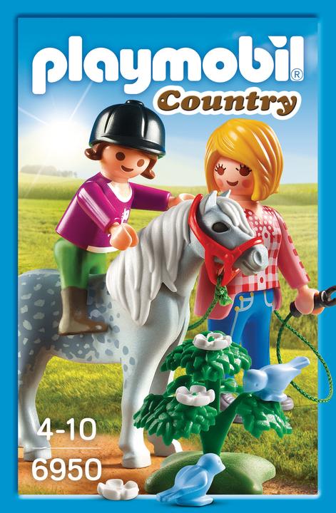 Produktbild Playmobil Spaziergang mit Pony (6950)