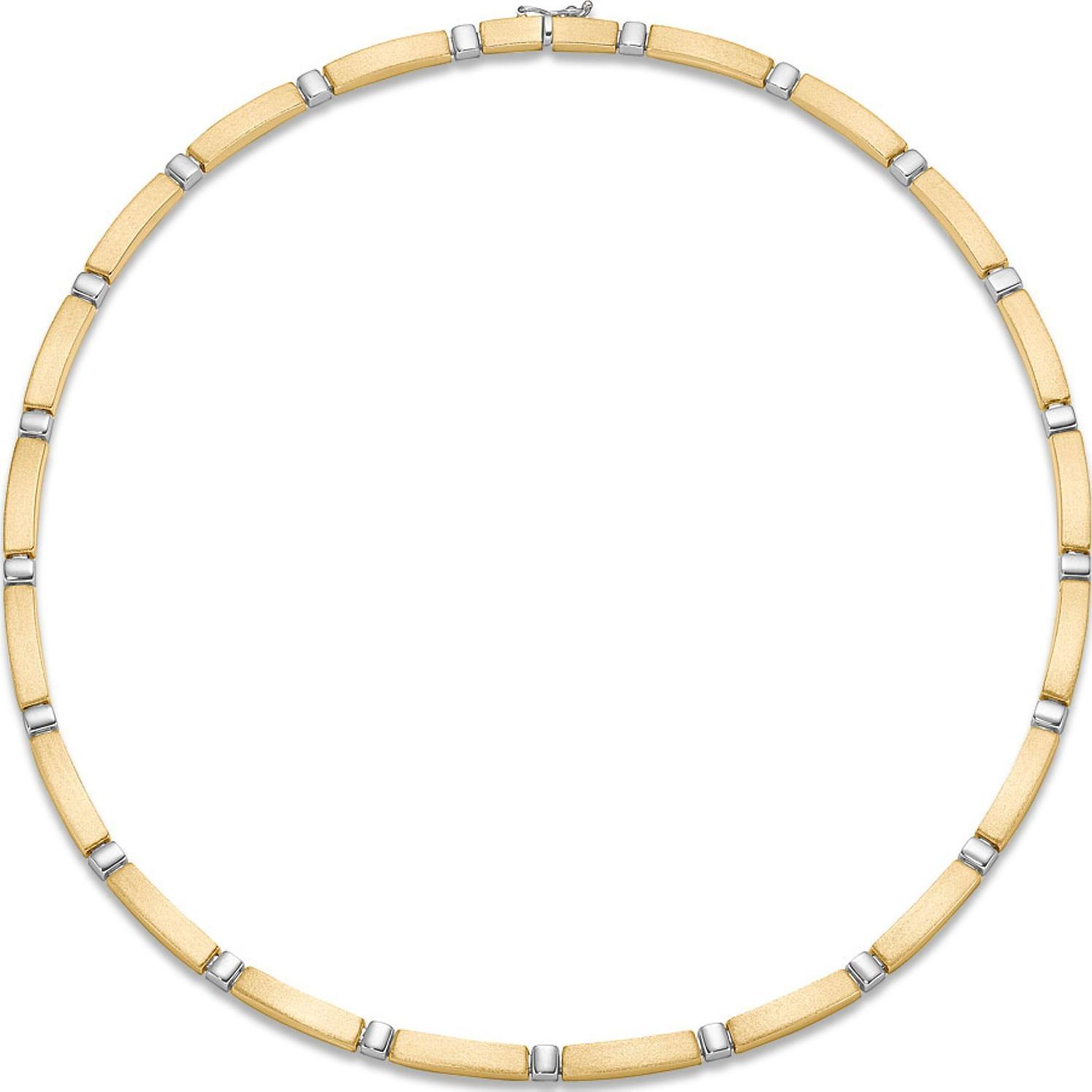 Christ, Halsschmuck, Kette, (585er Gelbgold, 585er Weissgold, 44 cm)