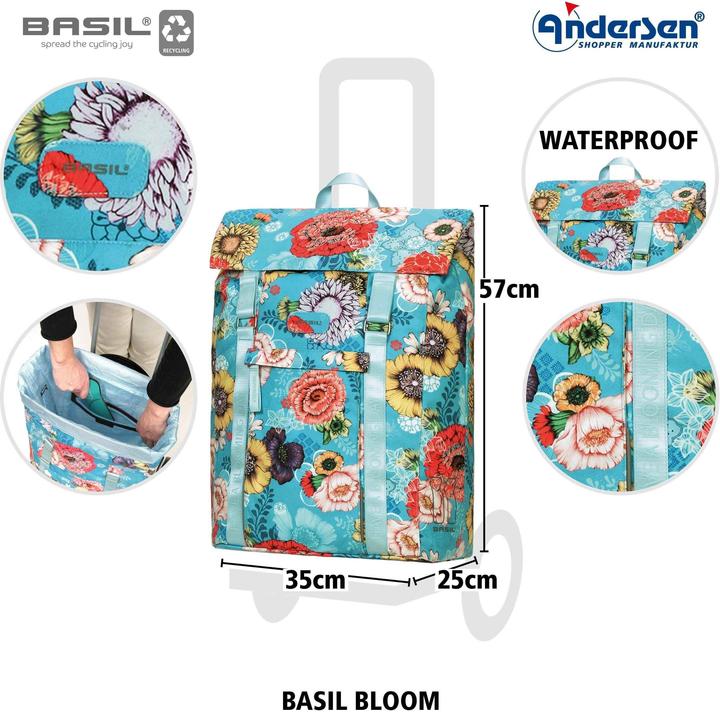 Image du produit Andersen Alu Star Shopper Basil Bloom