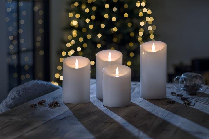 Actual product image Konstsmide LED Real Wax Candle White Warm-W