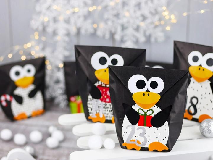 Actual product image Papierdrachen Penguin