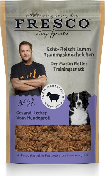 Fresco Gâteries Martin Rütter Training Knuckles Agneau, 150 g (Adulte, 1 pcs, 150 g)
