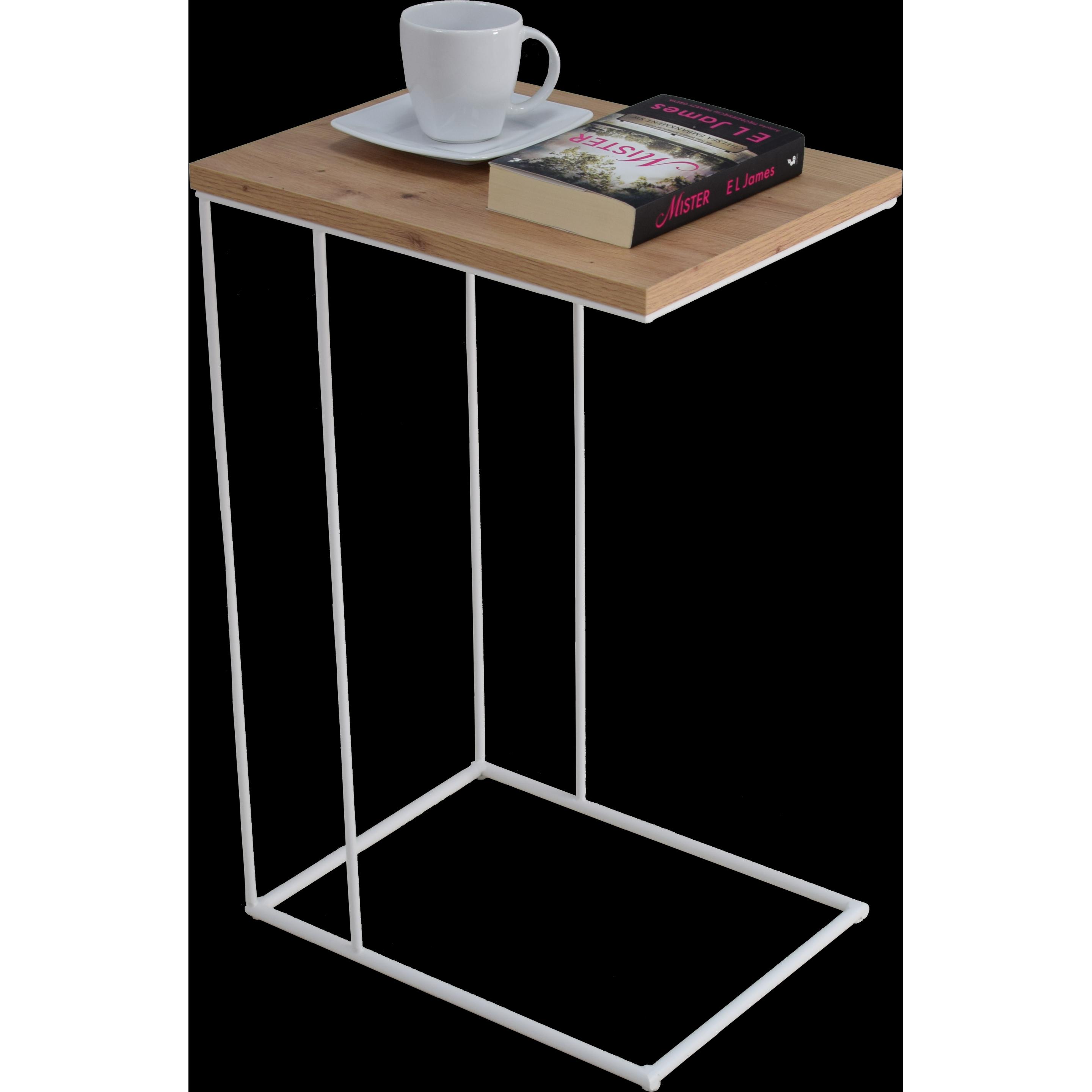 ADRK Furniture, Couchtisch + Beistelltisch, Dru (30 x 30 x 62 cm)
