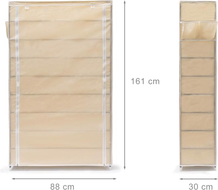Productafbeelding Relaxdays Schoenenkast (88 x 30 x 161 cm)