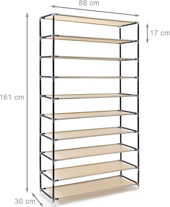 Productafbeelding Relaxdays Schoenenkast (88 x 30 x 161 cm)