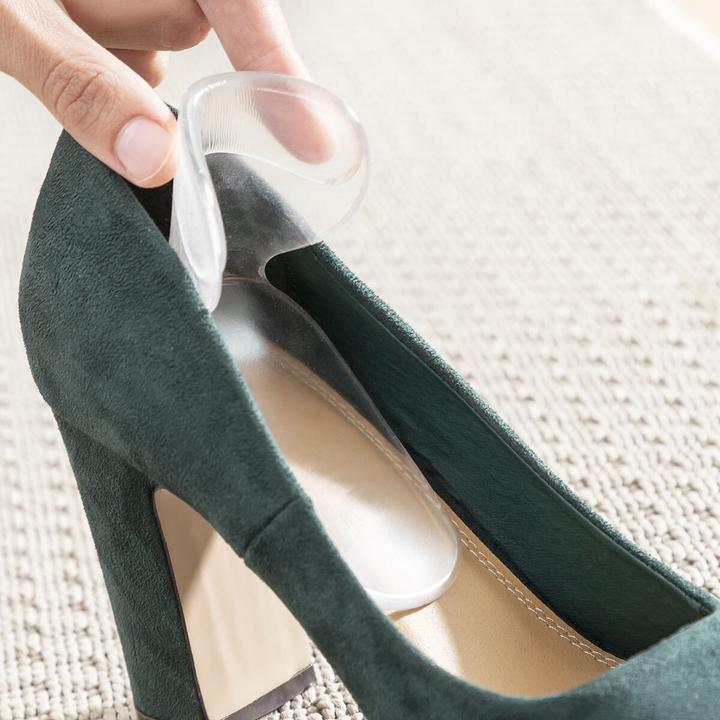 Immagine prodotto InnovaGoods Cuscini per tallone in gel di silicone per la protezione del tallone 4 pezzi