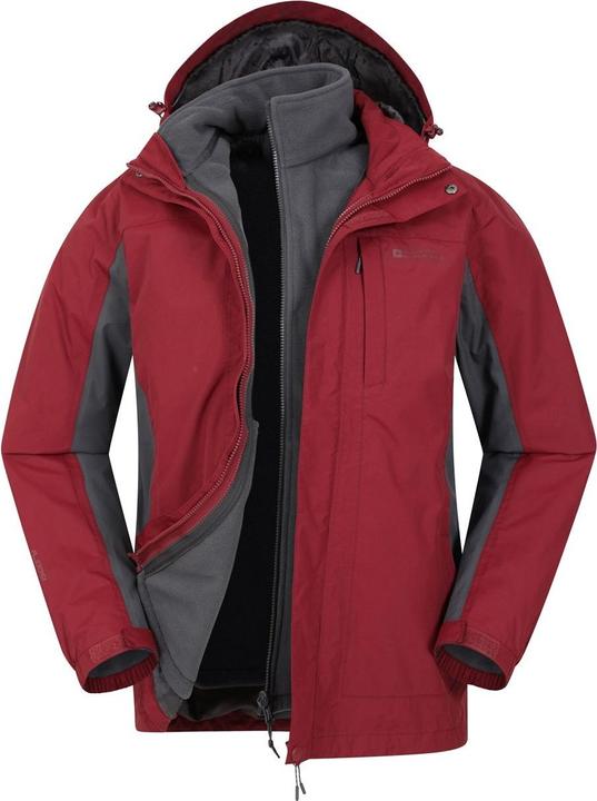 Produktbild Mountain Warehouse Thunderstorm Jacke wasserfest 3 in 1 (M)