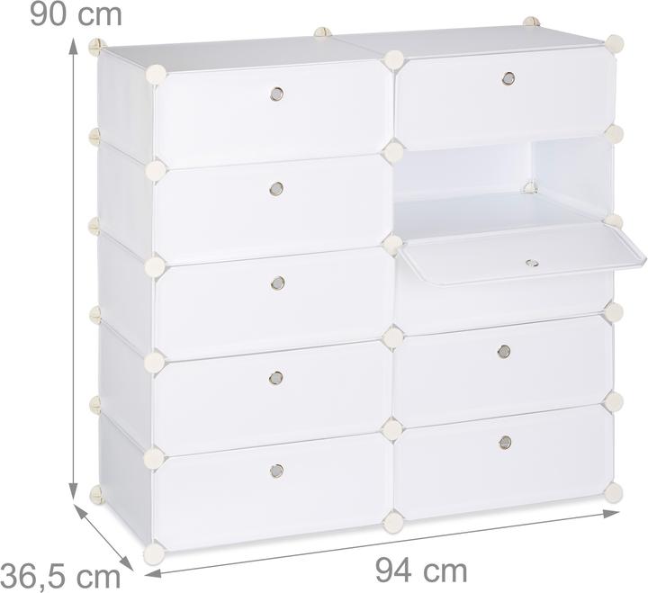 Produktbild Relaxdays Stan (94 x 36.5 x 90 cm)
