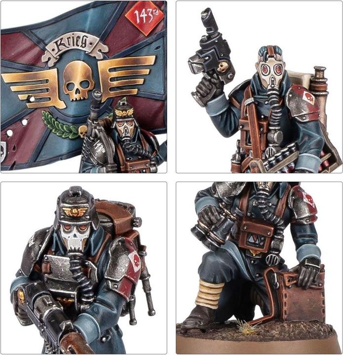 Produktbild Games Workshop Warhammer 40k - Patrouille Death Korps de Krieg (2025) (Kunststoff)