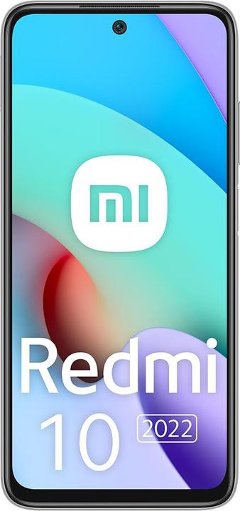 Actual product image Xiaomi Redmi 10 2022 (128 GB, Pebble White, 6.50", Hybrid Dual SIM, 4G)