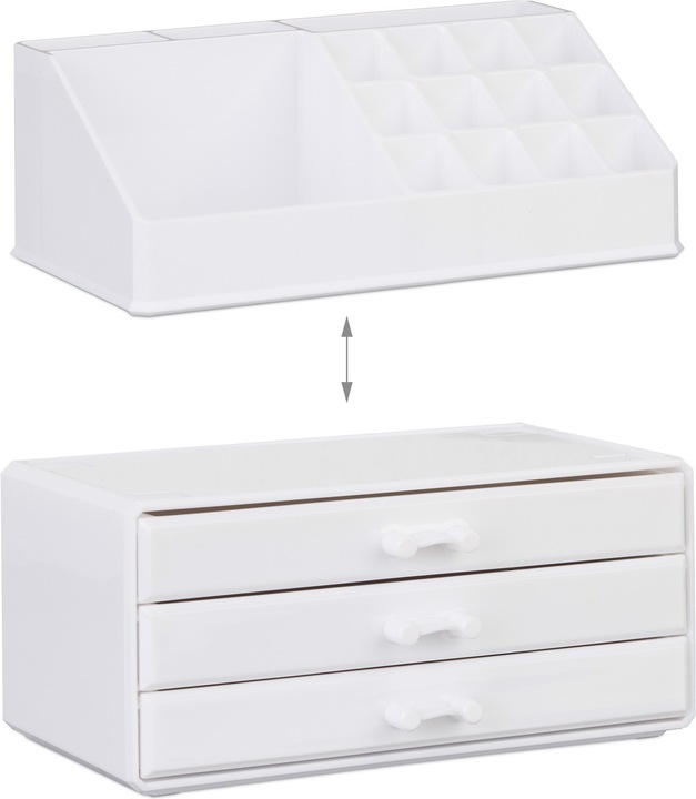Actual product image Relaxdays Makeup Organizer