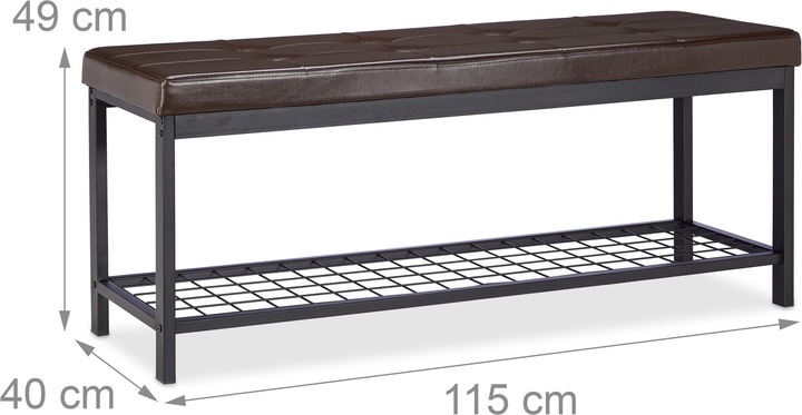 Immagine prodotto Relaxdays Cal (115 x 40 x 49 cm)