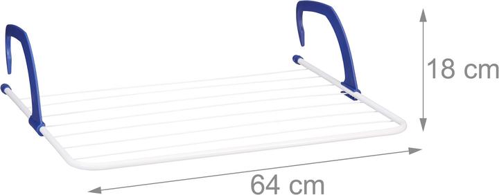 Actual product image Relaxdays Large Clothes Drying Rack (4.80 m)