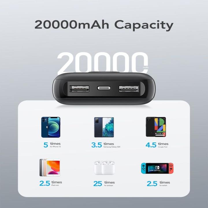 Immagine prodotto Veger Caricabatterie L20S (20000 mAh, 20 W, 20 Wh)