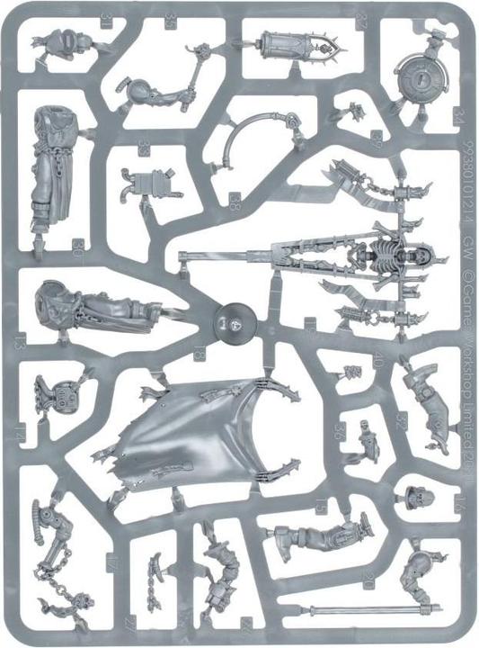 Actual product image Games Workshop Chaplain Grimaldus & Retinue (Plastic)