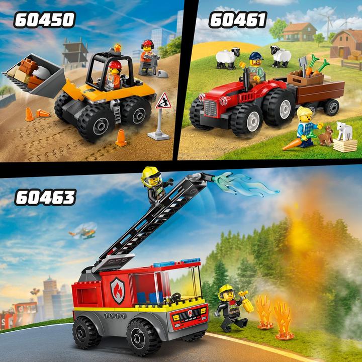 Actual product image LEGO Feuerwehrleiterfahrzeug (60463, LEGO City)