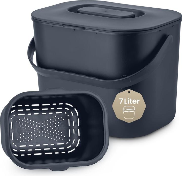 Produktbild Black Sweden Home Komposteimer mit Sieb (7 l)