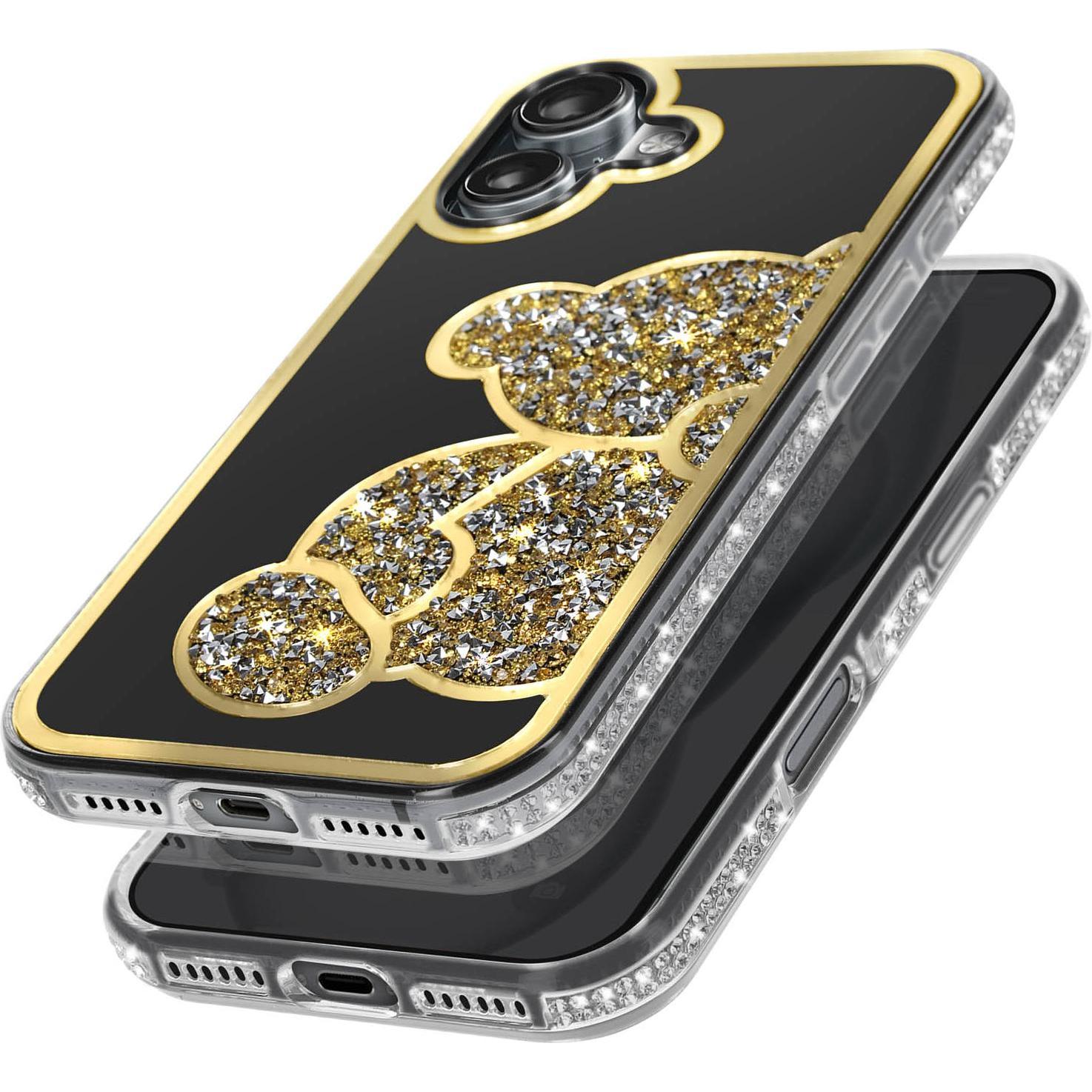 Thumbnail - Avizar SparkleBear Case Series (Apple iPhone 16), Smartphone Hülle, Gelb