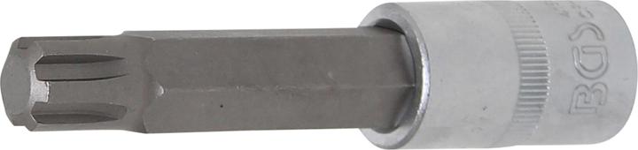 Actual product image BGS Bit Socket length 100 mm 12.5 mm (1/2") Drive Spline (for RIBE) M14 (M14)