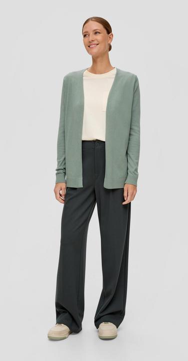 Produktbild s.Oliver Strickjacke Strickjacke aus Viskosemix (36)