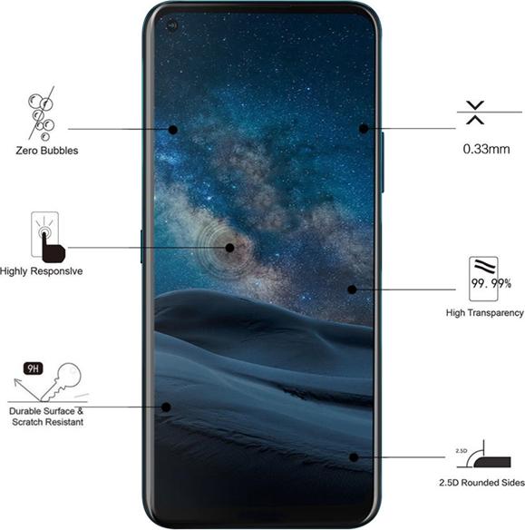 Immagine prodotto Eiger Mountain Glass Clear (1 pz., Nokia 8.3 5G)