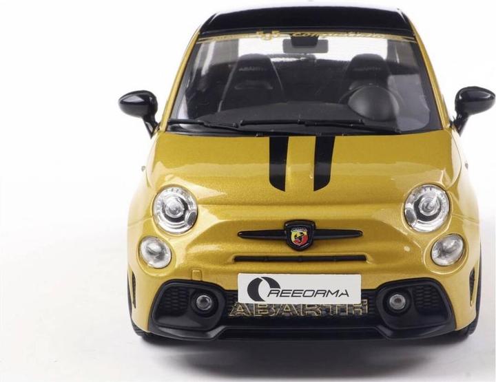 Productafbeelding Solido 1:18 Fiat F595 ABARTH WORKS gelb