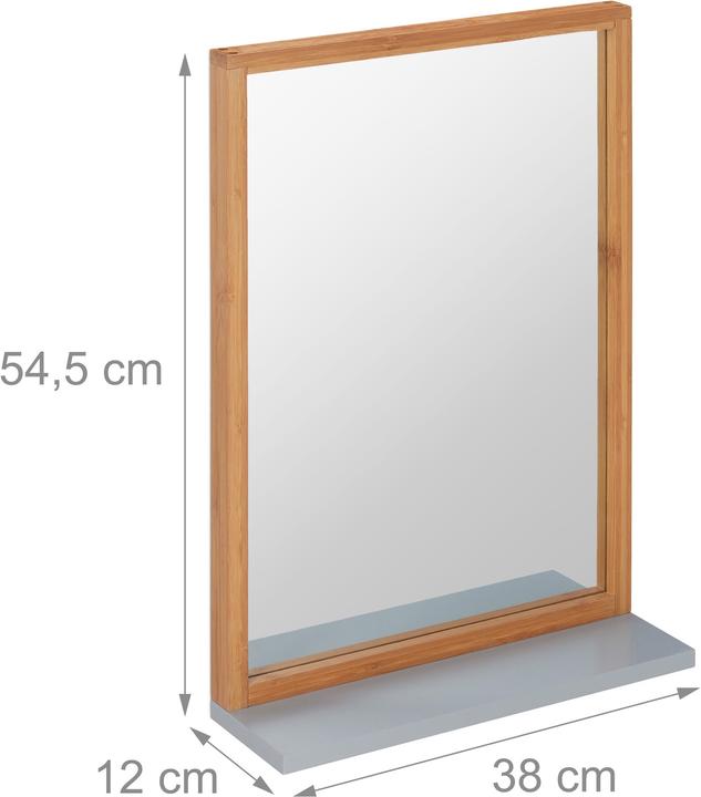 Produktbild Relaxdays Wandspiegel (38 x 12 x 54.5 cm)