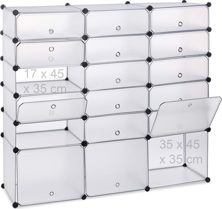 Actual product image Relaxdays Baylee (140 x 36.5 x 125.5 cm)