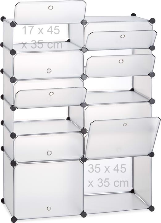 Actual product image Relaxdays Baylee (94 x 37 x 125 cm)