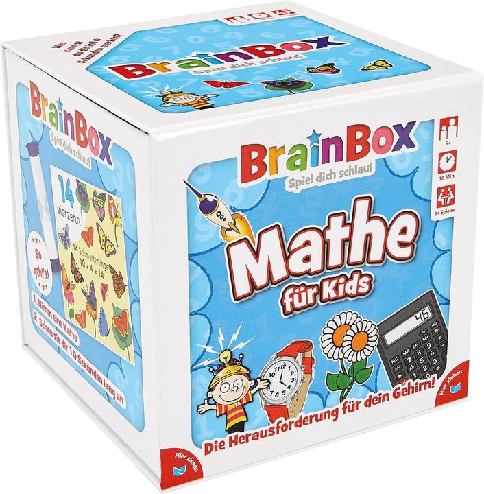 Actual product image Brainbox Brain Box Math for Kids (German)