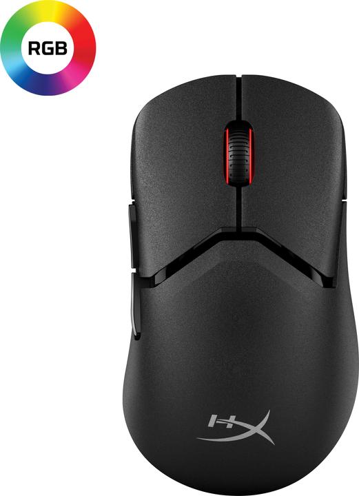 Produktbild HP HyperX Pulsefire Saga Pro Wireless-Gaming-Maus (schwarz) (Kabelgebunden)