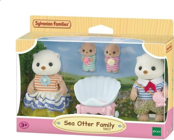Actual product image Sylvanian Families Seeotter Familie