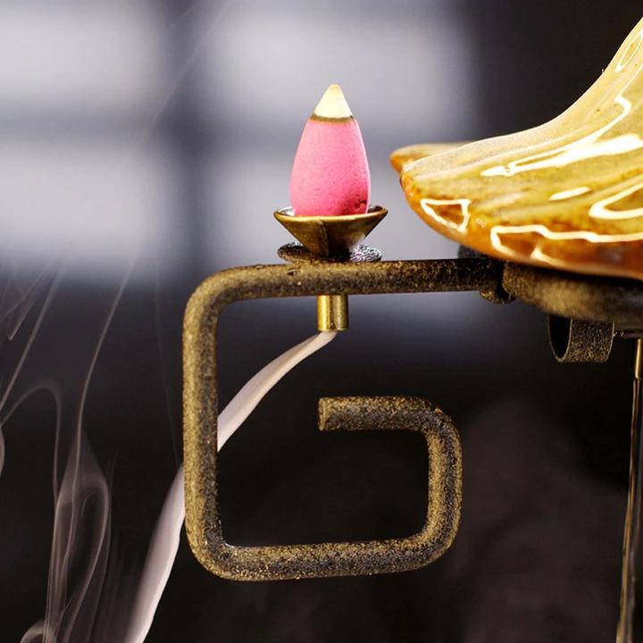 Actual product image SPC Fountain with LED ring and fog effect