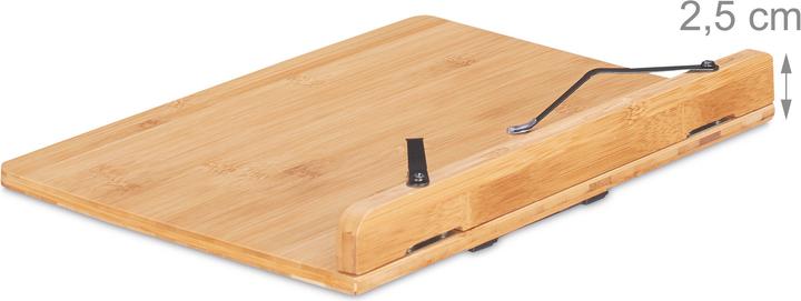 Actual product image Relaxdays Adjustable Book Stand (34 x 21 x 24 cm)