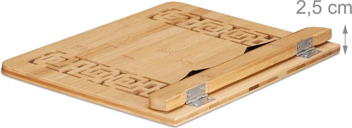 Produktbild Relaxdays Buchständer (34 x 21 x 24 cm)