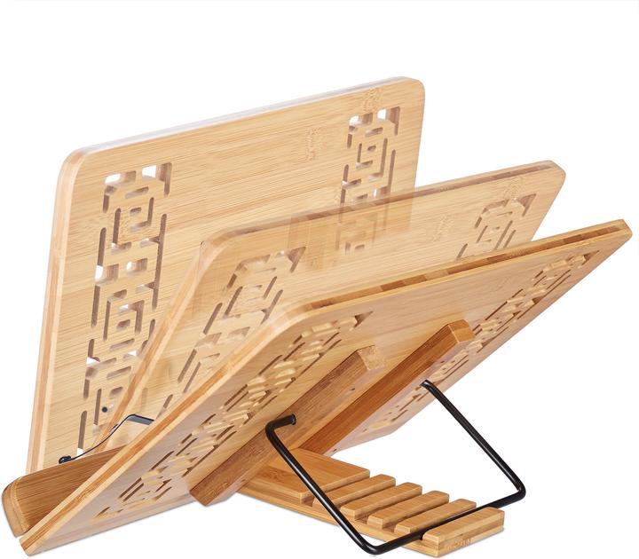 Produktbild Relaxdays Buchständer (34 x 21 x 24 cm)