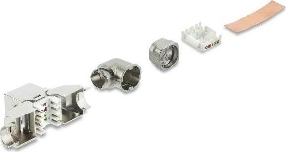 Actual product image Delock Keystone Modul RJ45 Buchse zu LSA Cat.6A werkzeugfrei (Keystone module)