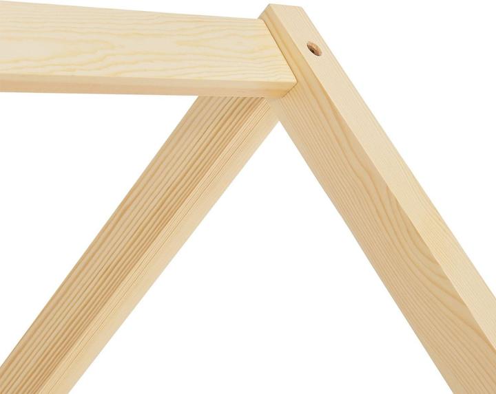 Image du produit Juskys Kinderbett 90x200cm mit Bettkasten Marli - Natur (90x200)