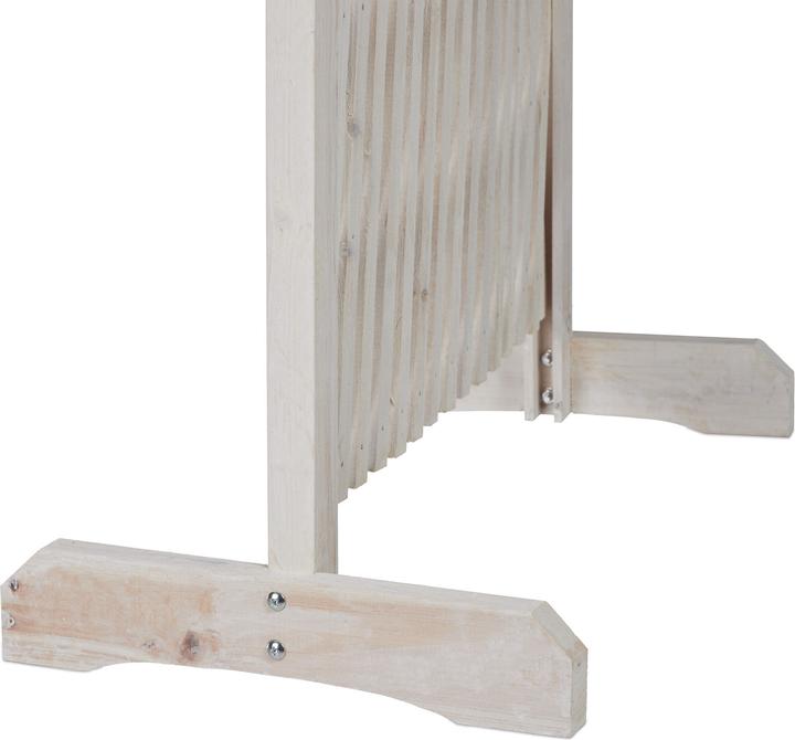 Actual product image Relaxdays Extending Wooden Lattice (3 cm, 20 cm)