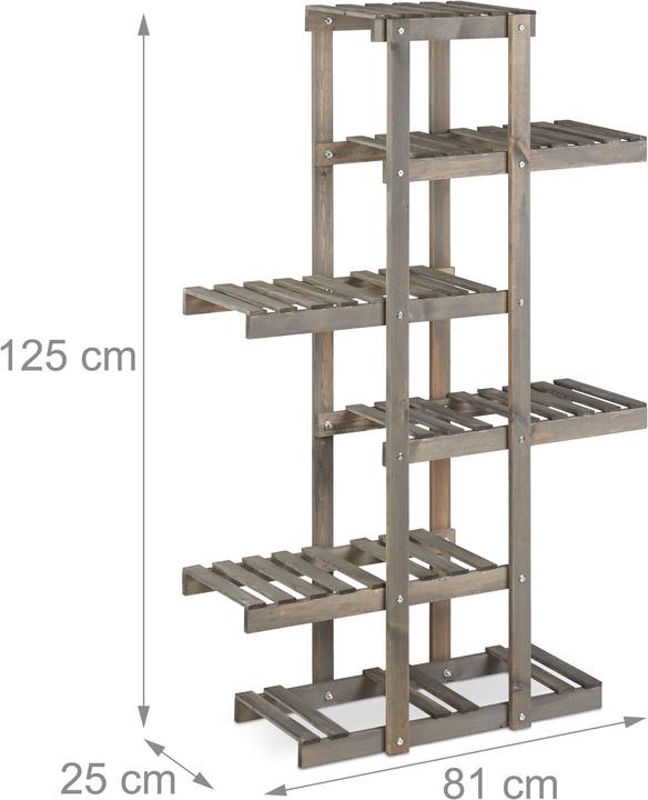 Actual product image Relaxdays Flower Rack