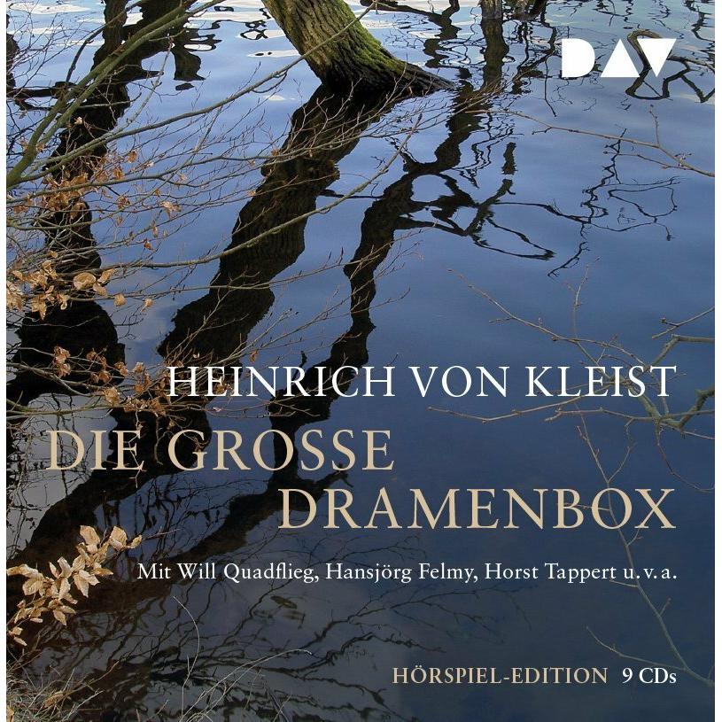 Die grosse Dramenbox, Hörbücher von Will Quadflieg, Horst Tappert, Fritz Wepper, Hansjörg Felmy, Heinrich von Kleist