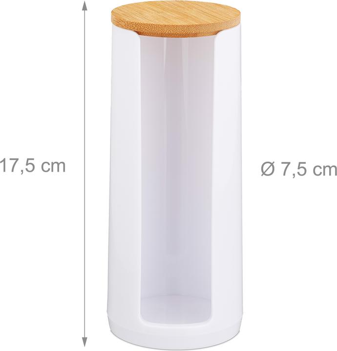 Actual product image Relaxdays Cotton Pad Dispenser Set of 2