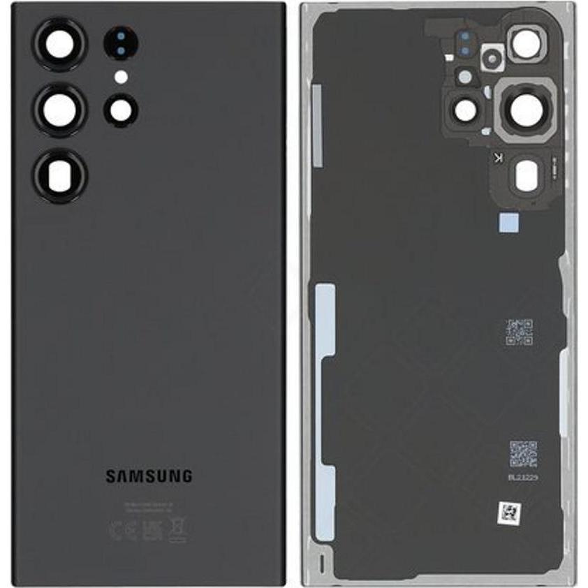 Samsung Battery Cover für S918B Galaxy S23 Ultra - phantom black (Samsung Galaxy S23 Ultra), Smartph