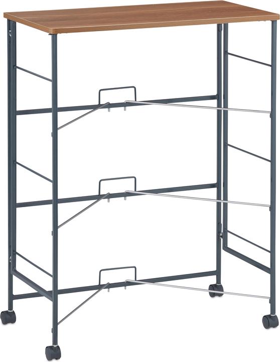 Actual product image Relaxdays Chest of Drawers of Casters (58 x 30 x 74.5 cm)